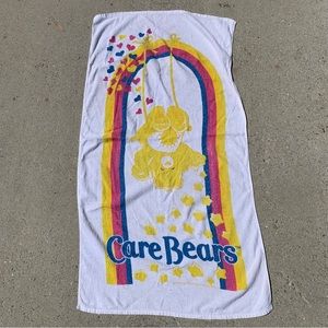 Vintage Care Bears beach towel